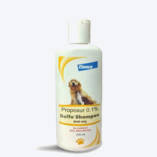 Elanco Bolfo Shampoo For Dog & Cat - 200 ml - Heads Up For Tails