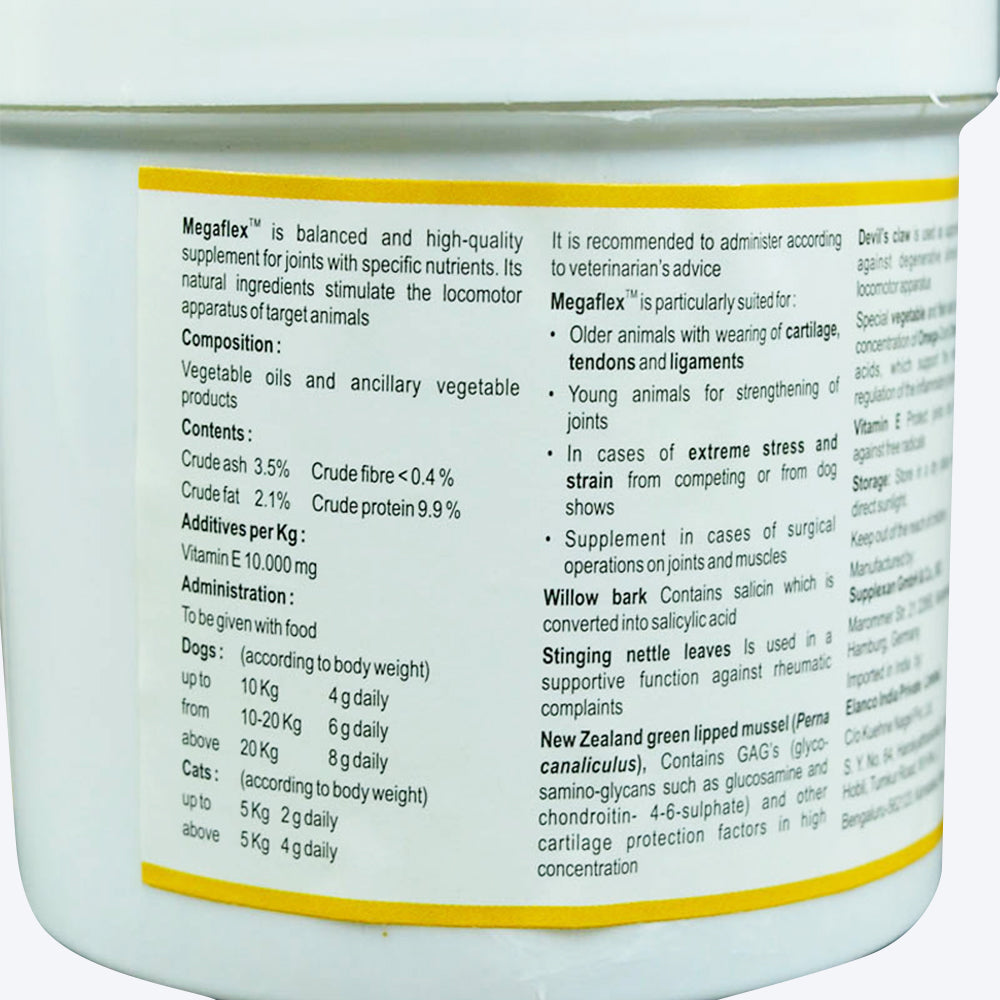 Elanco Megaflex Joint Support Powder For Dog & Cat