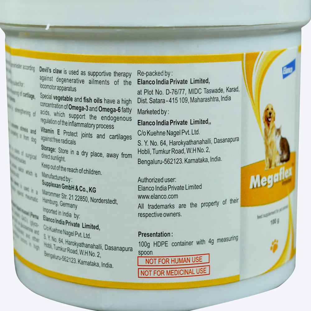 Elanco Megaflex Joint Support Powder For Dog & Cat