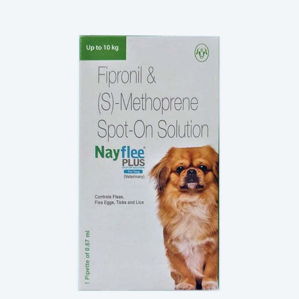 Intas Nayflee Plus Spot-On For Dogs 0-10 kg - 0.67 ml