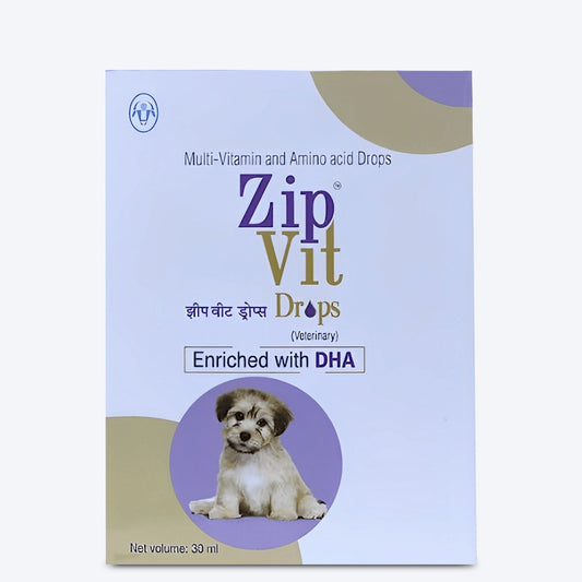 Intas Zipvit Vitamin Drops For Dog & Cat - 30 ml