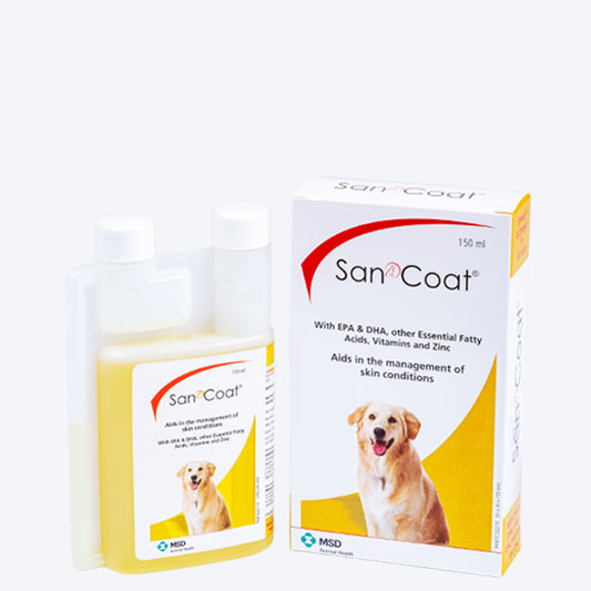 San-Coat Oral Liquid For Dog & Cat - 150 ml