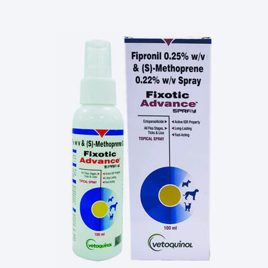 Vetoquinol Fixotic Adv Spray For Dog & Cat - 100 ml