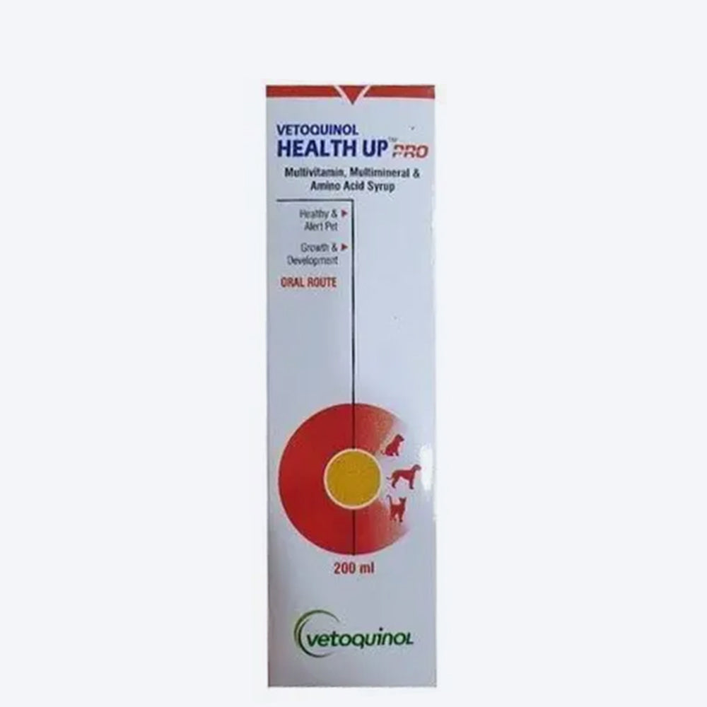 Vetoquinol Health Up Pro Supplement For Dog & Cat - 200 ml