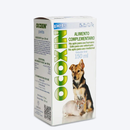 Vivaldis Ocoxin Immune & Antioxidant Oral Syrup For Dog & Cat - 150 ml - Heads Up For Tails