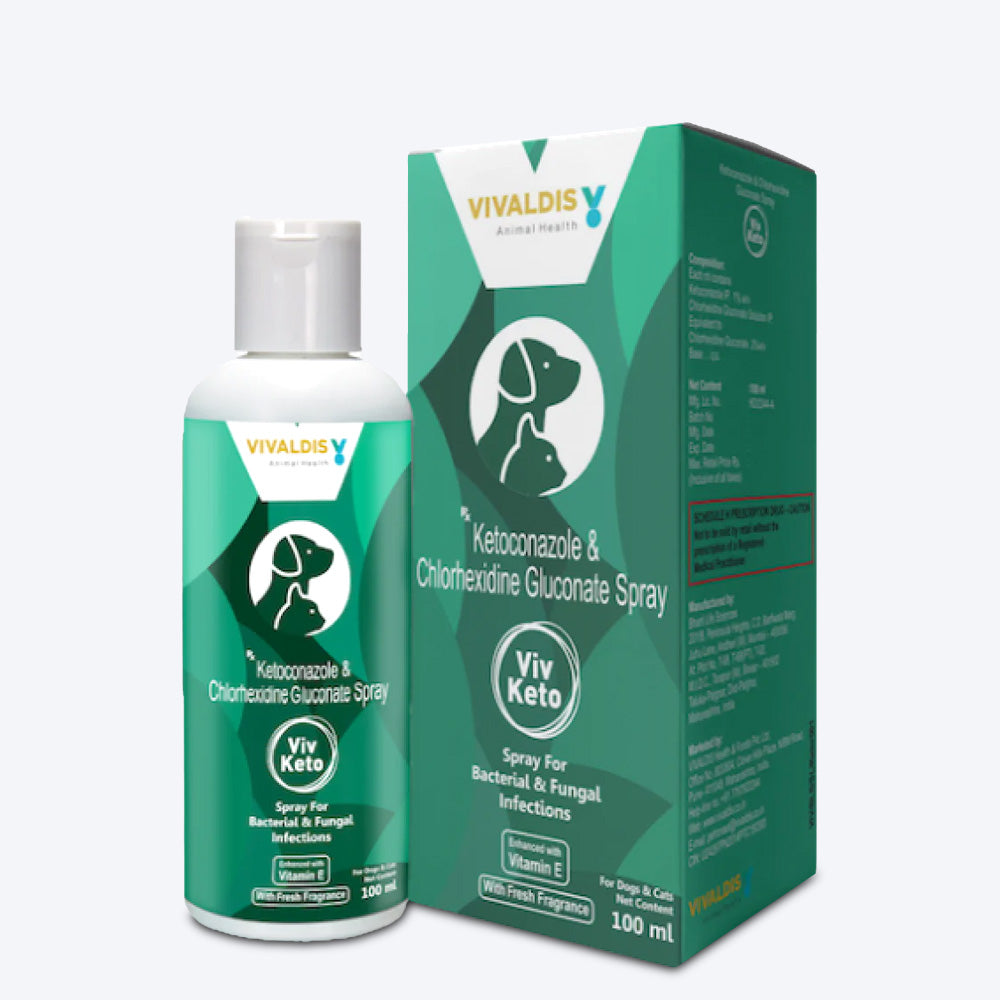 Vivaldis Viv Keto Kidney Support Spray For Dog & Cat - 100 ml - Heads Up For Tails
