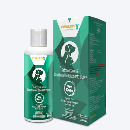 Vivaldis Viv Keto Kidney Support Spray For Dog & Cat - 100 ml - Heads Up For Tails