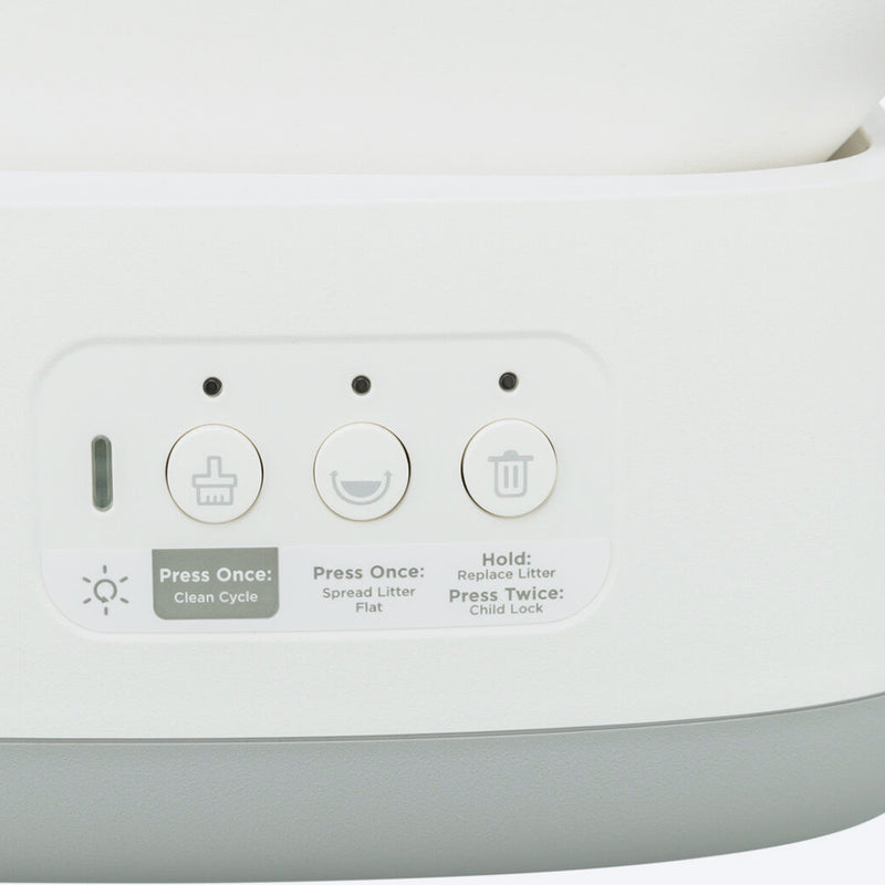 Trixie Self-Cleaning Litter Tray For Cat - White - 55.5 x 53 x 52 cm - Heads Up For Tails