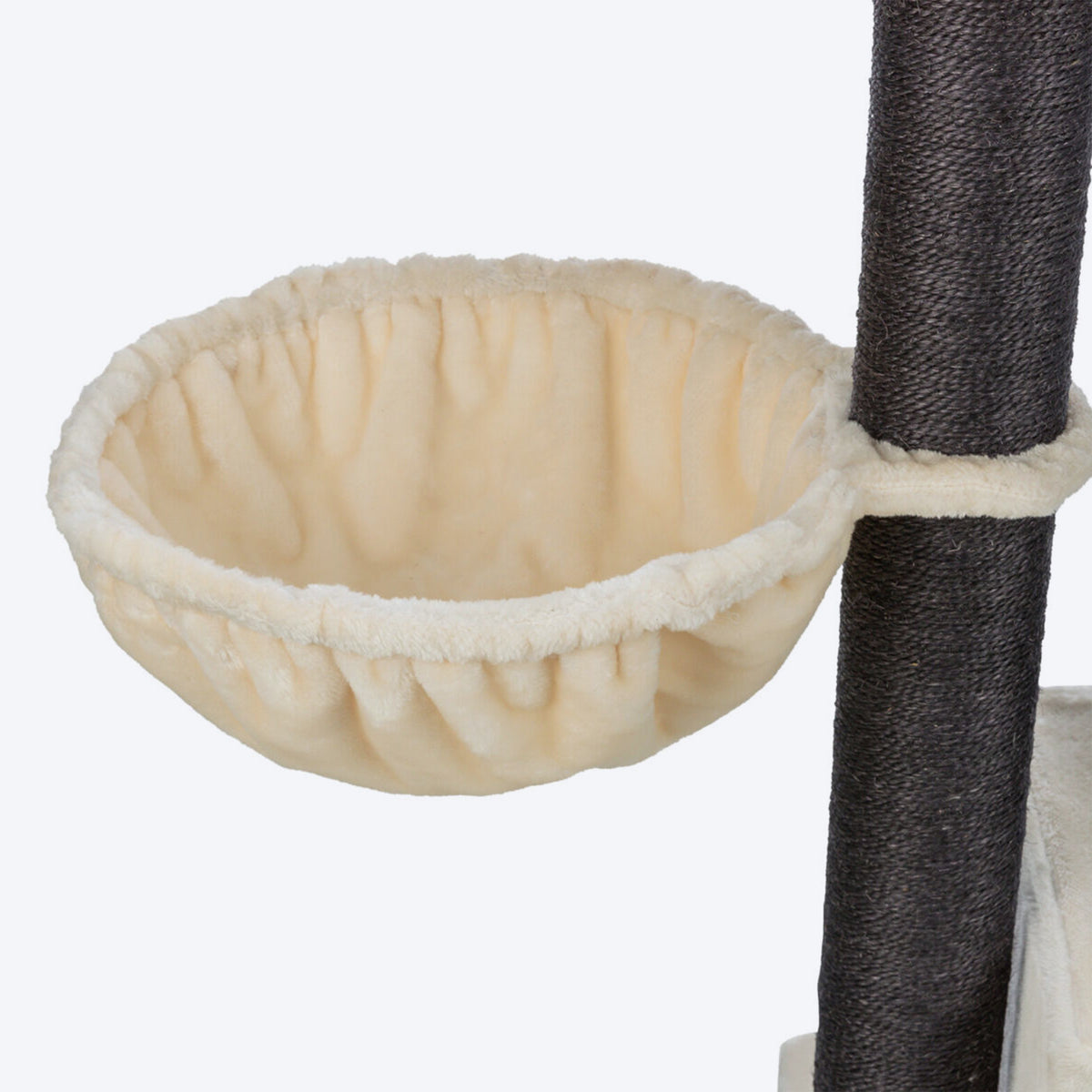 Trixie Enzo Scratching Post Cat Tree - Cream & Grey_05