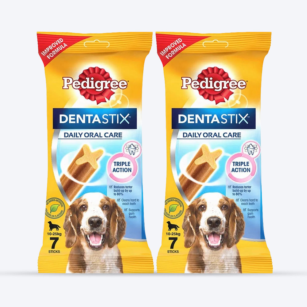 Pedigree Dentastix Dog Treat Weekly Pack For Medium Breed - 180 g_07