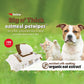 PetKin Oatmeal Dog & Cat Wipes Value Pack - 125 Pcs - Heads Up For Tails