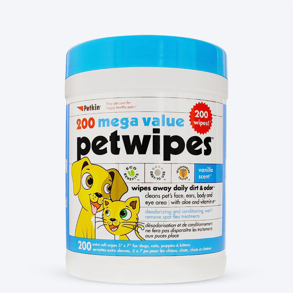 Petkin Petwipes - Heads Up For Tails