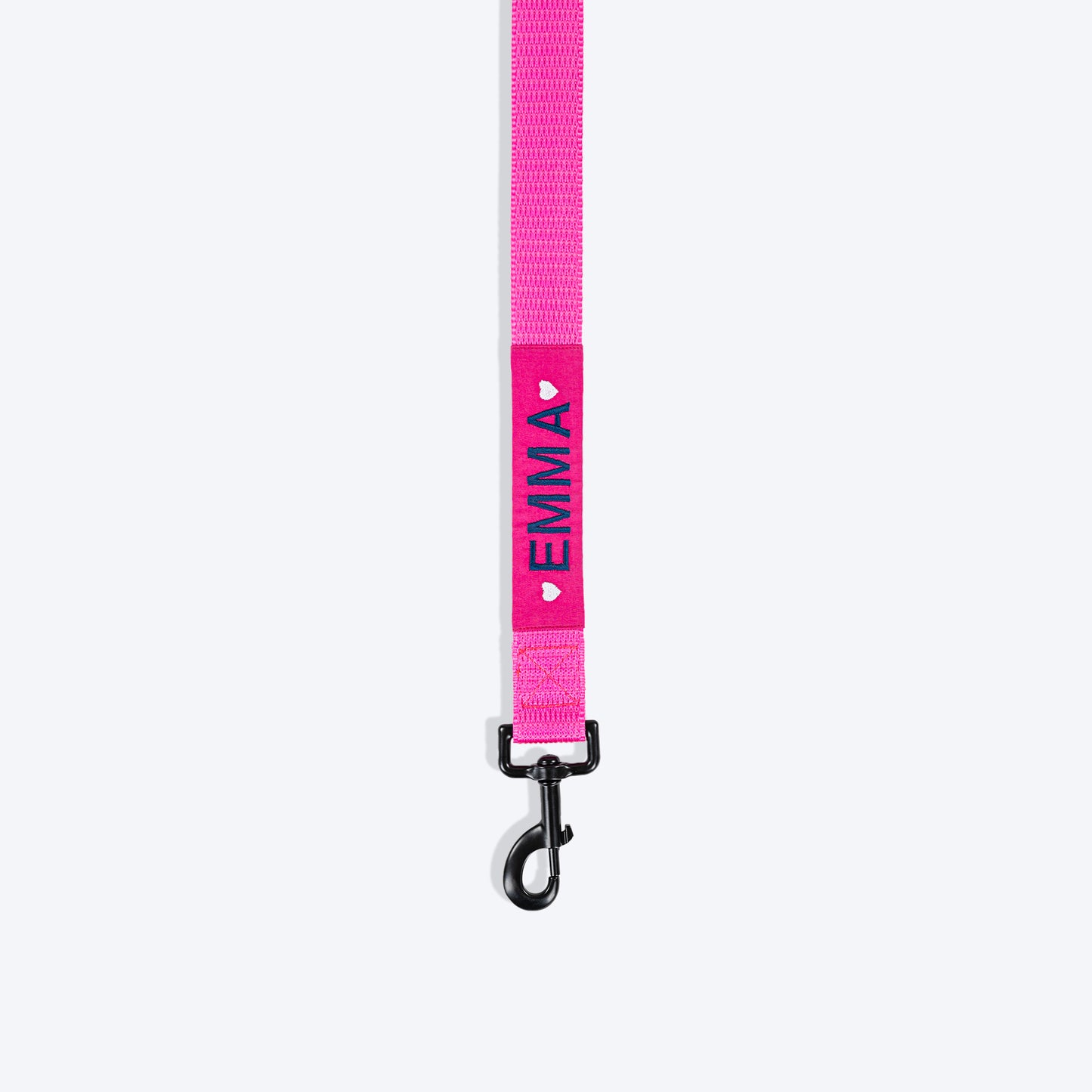 HUFT Personalised Basics Dog Leash - Pink - Heads Up For Tails