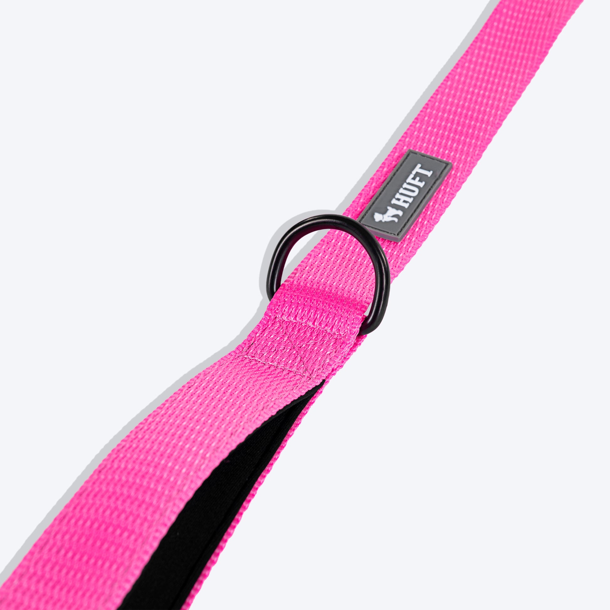 HUFT Personalised Basics Dog Leash - Pink - Heads Up For Tails