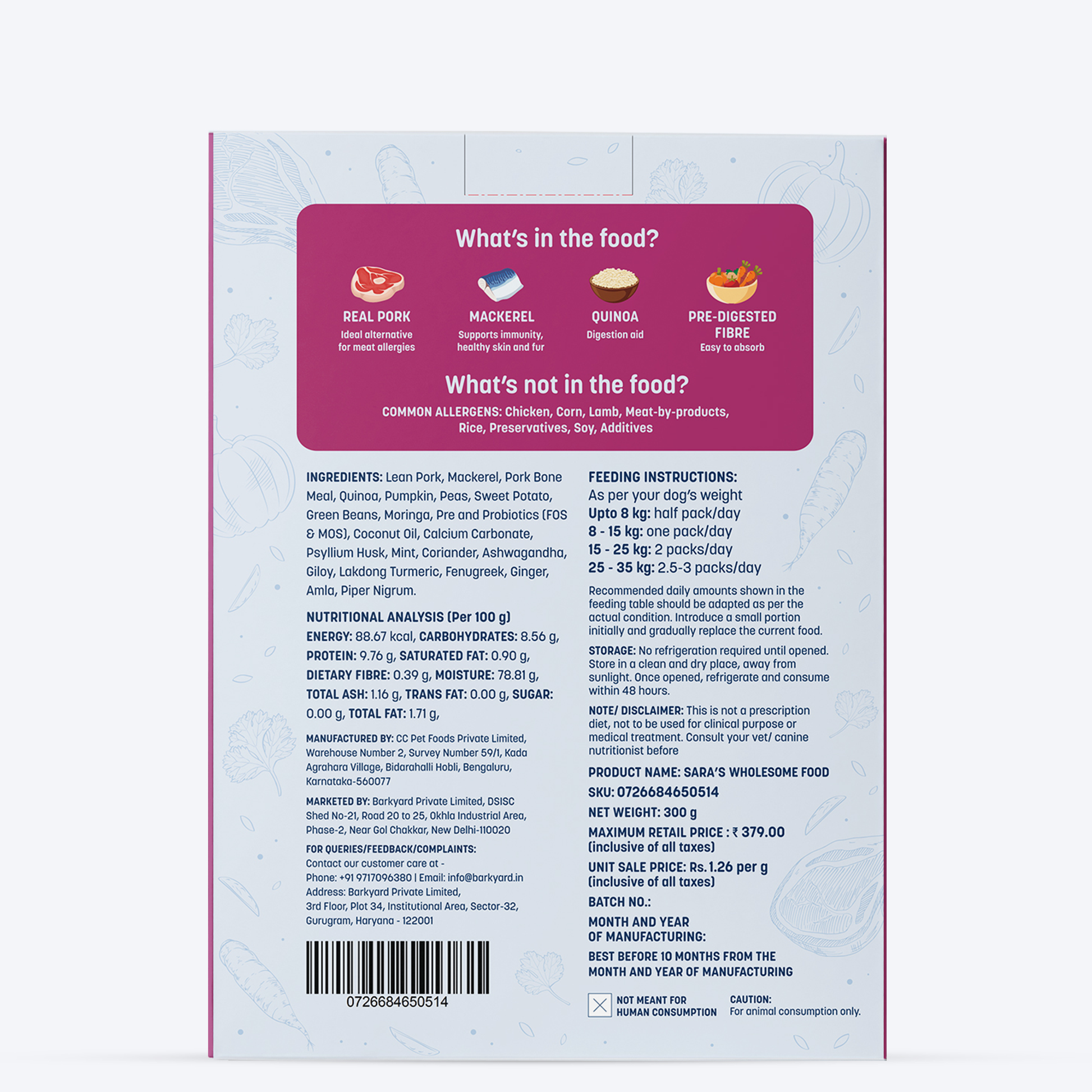 Hypoallergenic diet for humans online