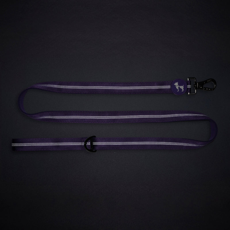 HUFT Comfort Plus Leash For Dog - Purple - Heads Up For Tails