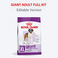 Royal Canin Giant Adult Dry Dog Food - Heads Up For Tails
