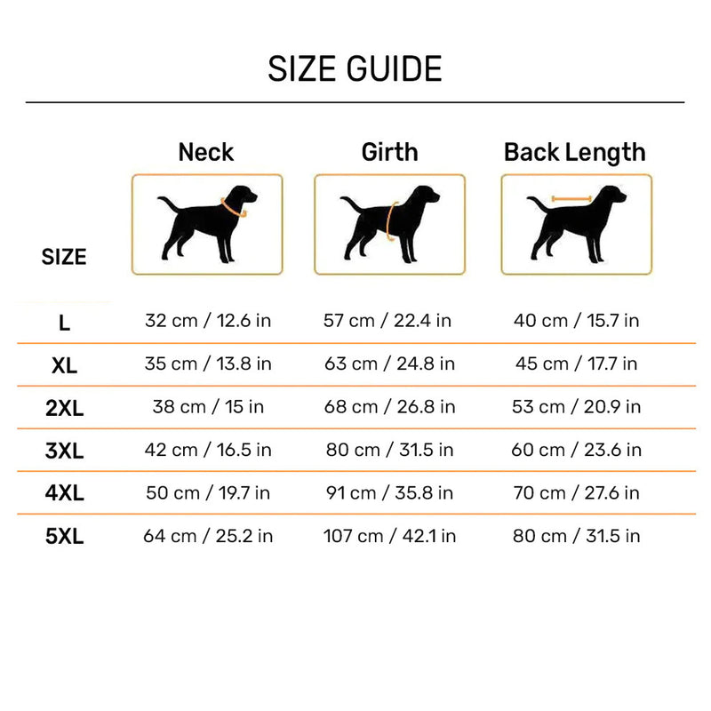 HUFT Puddle Jumper Full Coverage Raincoat For Dog - Red - Heads Up For Tails