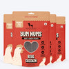 HUFT Yum Nums Soft & Chewy Sticks Real Chicken Treat For Dogs