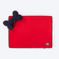 HUFT Made To Order Orthopaedic Dog Bed (Free Bone Cushion) - Red & Navy