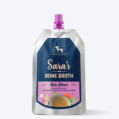 HUFT Sara's Rich Blend Bone Broth For Dogs - 150 ml - Heads Up For Tails