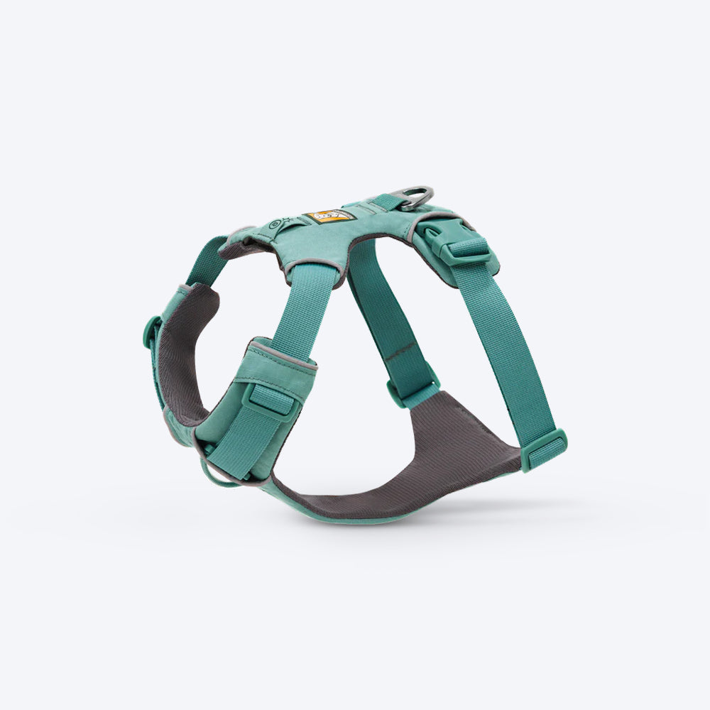 Ruffwear Front Range Dog Harness - River Rock Green - Heads Up For Tails