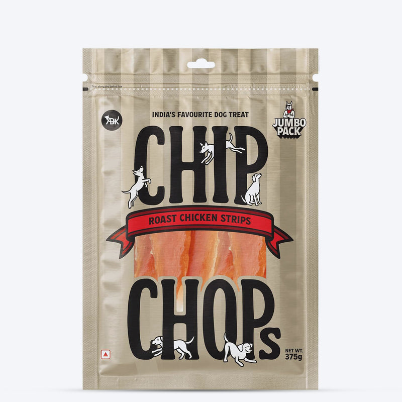Chip Chops Roast Chicken Strips Treats For Dog - Heads Up For Tails
