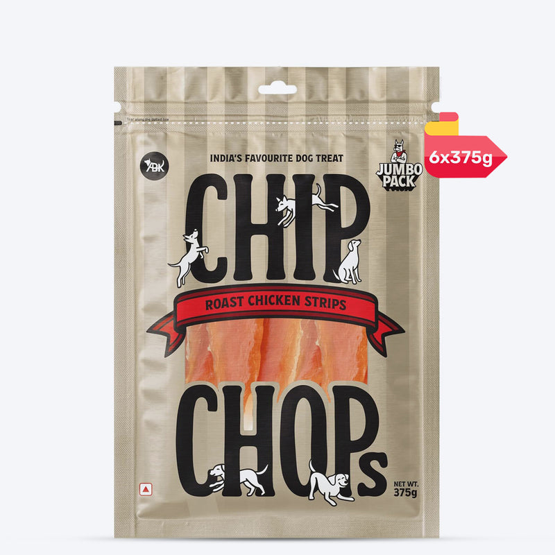 Chip Chops Roast Chicken Strips Treats For Dog - Heads Up For Tails