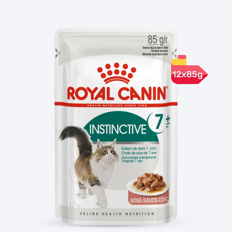 Royal Canin Instinctive 7+ Cat Wet Food - 85 g packs - Heads Up For Tails