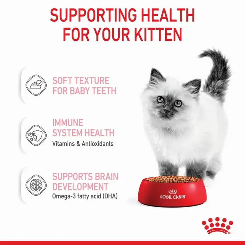 Royal Canin Dry & Instinctive Wet Food Combo For Kitten - 2 kg