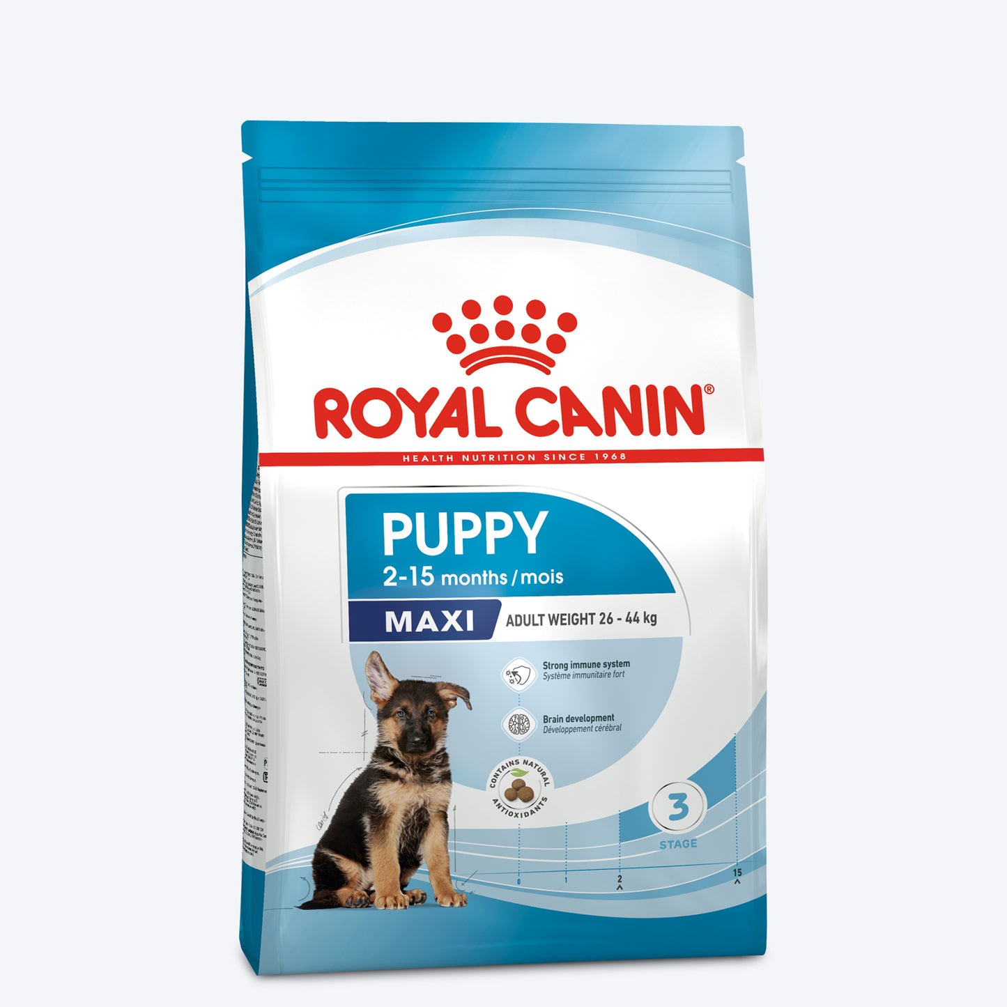 Royal Canin Maxi Dry Food & YIMT Apple & Cinnamon Biscuits For Puppy - Heads Up For Tails