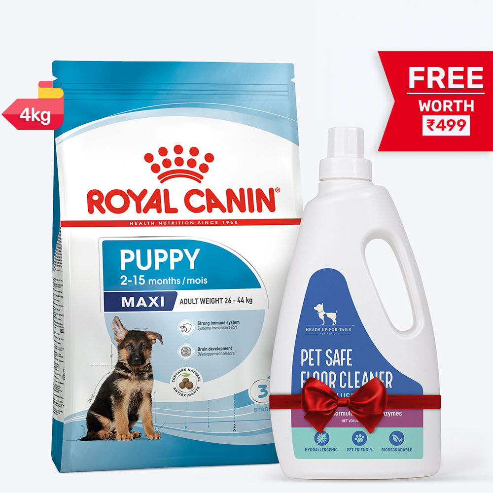 Royal Canin Maxi Puppy Dry Dog Food – Heads Up For Tails