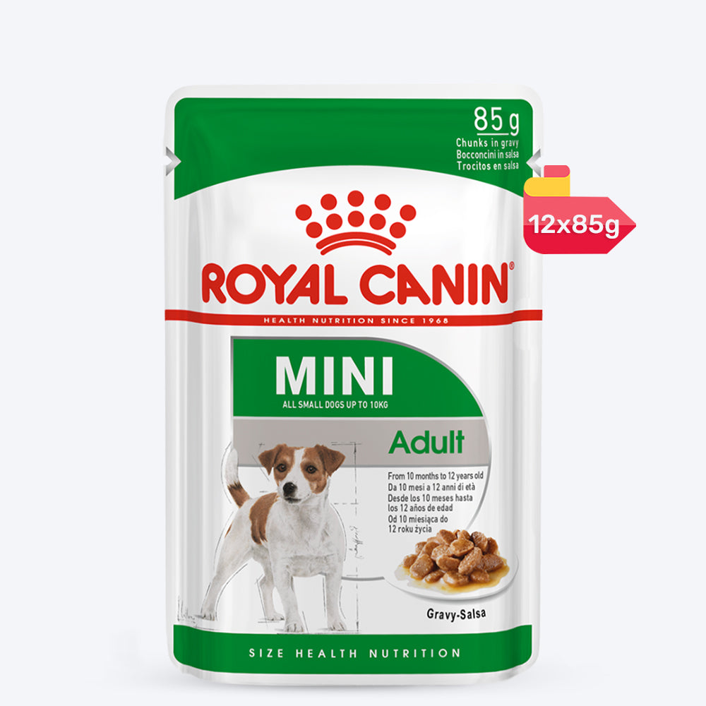 Royal Canin Mini Breed Adult Wet Dog Food - 85 g packs