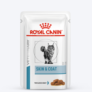 Royal Canin Skin & Coat Wet Food For Cat - 12 x 100 g - Heads Up For Tails