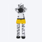 FOFOS Zebra Jumbo Safari Squeaky Plush Toy For Dog - Black & White - Heads Up For Tails