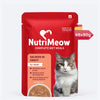 NutriMeow Salmon In Gravy Wet Food For Adult Cat - 80 gm