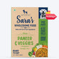 Sara's Wholesome Classic Paneer & Veggies Dog Food - 300 gm - Heads Up For Tails