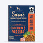 HUFT Sara's Wholesome Grain Free Chicken & Veggies Dog Food - 300 gm