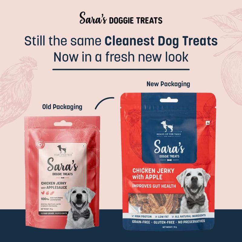 Sara's Chicken Jerky with Apple - 70 g