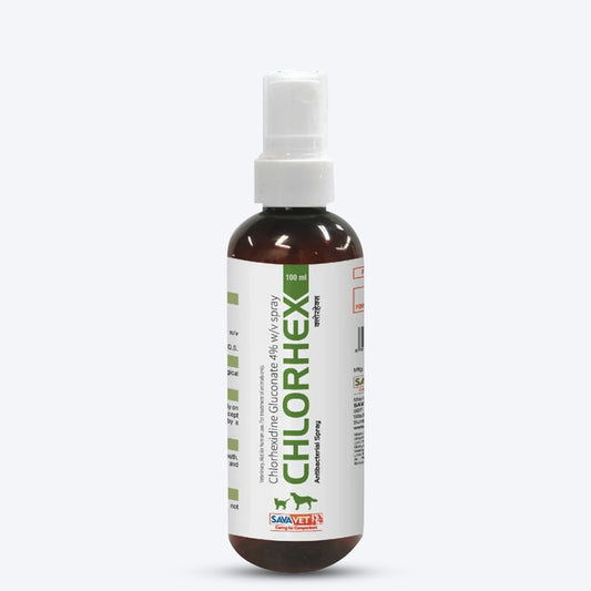 Savavet Chlorhex (Chlorhexidine) Spray for Dogs & Cats - 60 ml