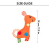 HUFT Pony Playtime Squeaky Plush Toy For Puppies - Multicolor - Heads Up For Tails