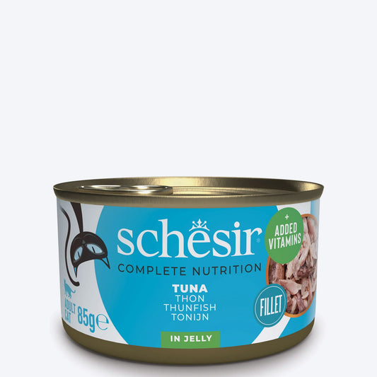 Schesir 51% Tuna Canned Wet Cat Food - 85 g - Heads Up For Tails
