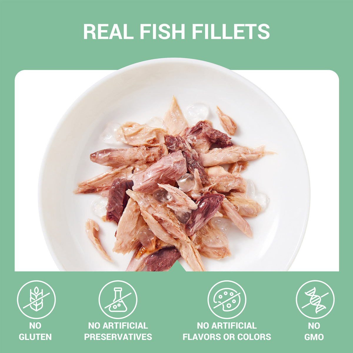 Schesir 52% Tuna in Jelly Wet Cat Food - (6 x 50 g) - Heads Up For Tails