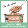Schesir Tuna With Salmon and Rice Whole Meat Wet Cat Food - (6 X 50 g) - Heads Up For Tails