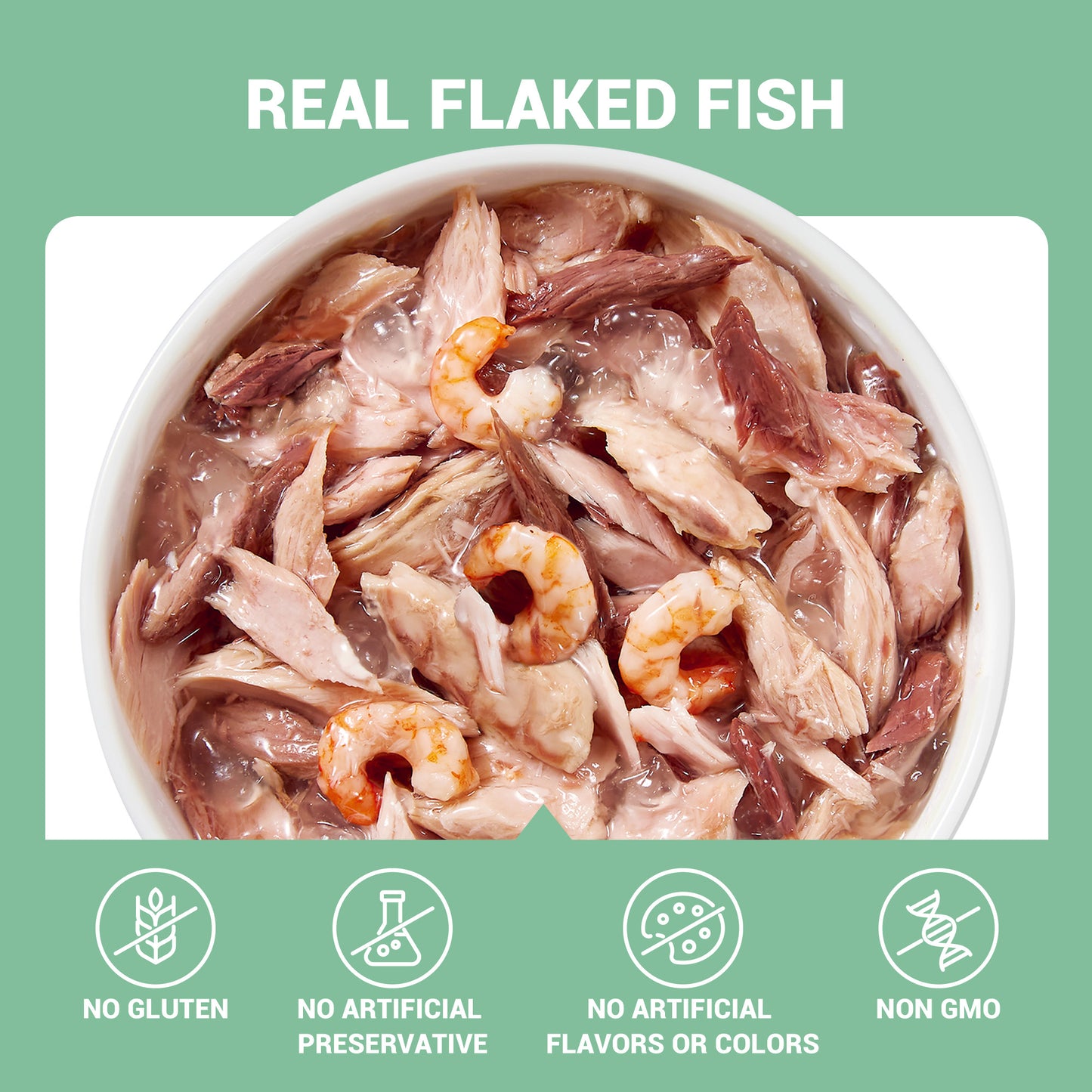 Schesir Tuna with Shrimps Wet Cat Food - 85 g - Heads Up For Tails