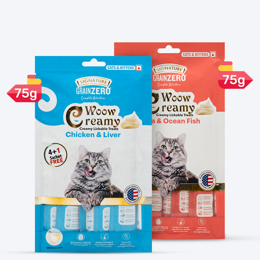 Signature Grain Zero Purrfect Duo Treats For Cat & Kitten