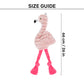 HUFT Ms. Lingo Long-Legs Plush Toy For Dog - Pink - Heads Up For Tails
