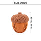 HUFT Chewtastics Nutty Chew Toy For Dog - Brown_05