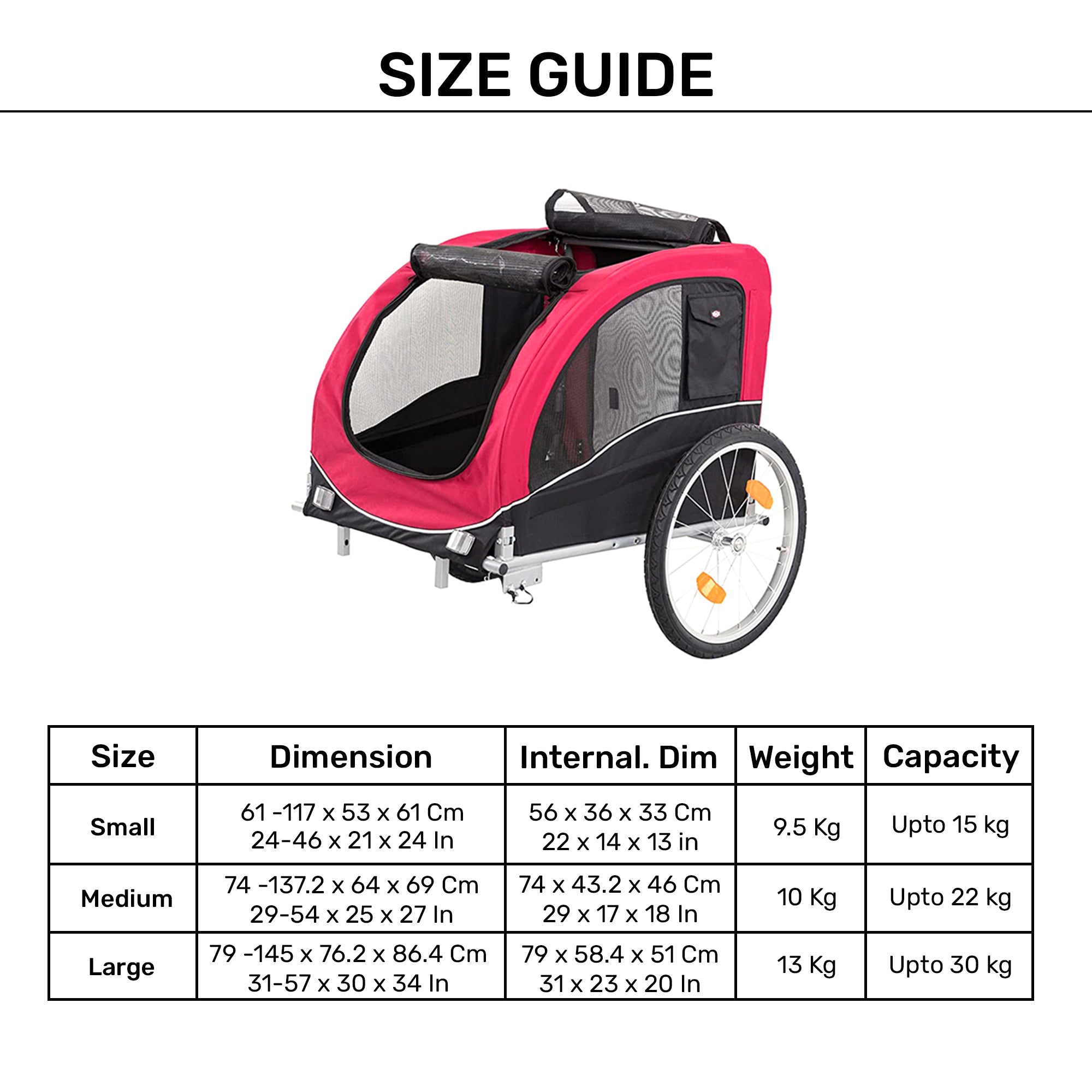 Trixie bicycle cheap trailer medium