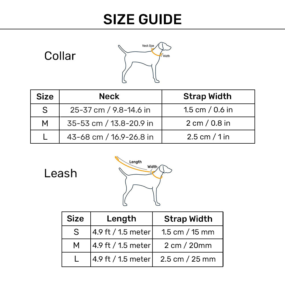 Dash Dog Wild Ridge Waterproof Dog Collar & Leash Set - Green